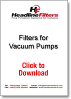 Filters for Vacuum Pumps